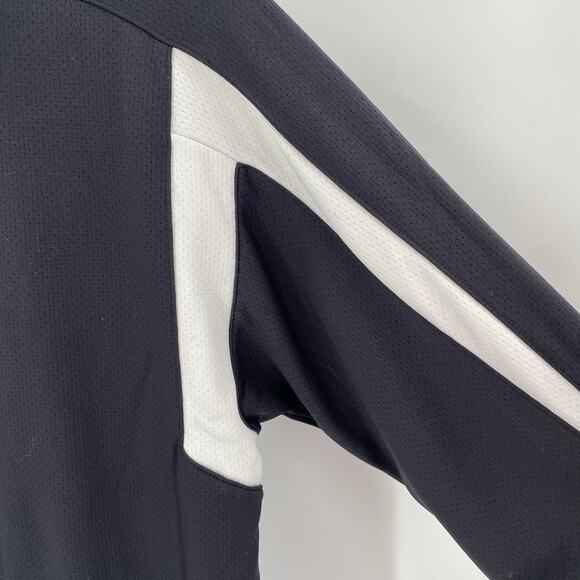 Nike black white full zip track jacket mens size medium - Picture 7 of 10